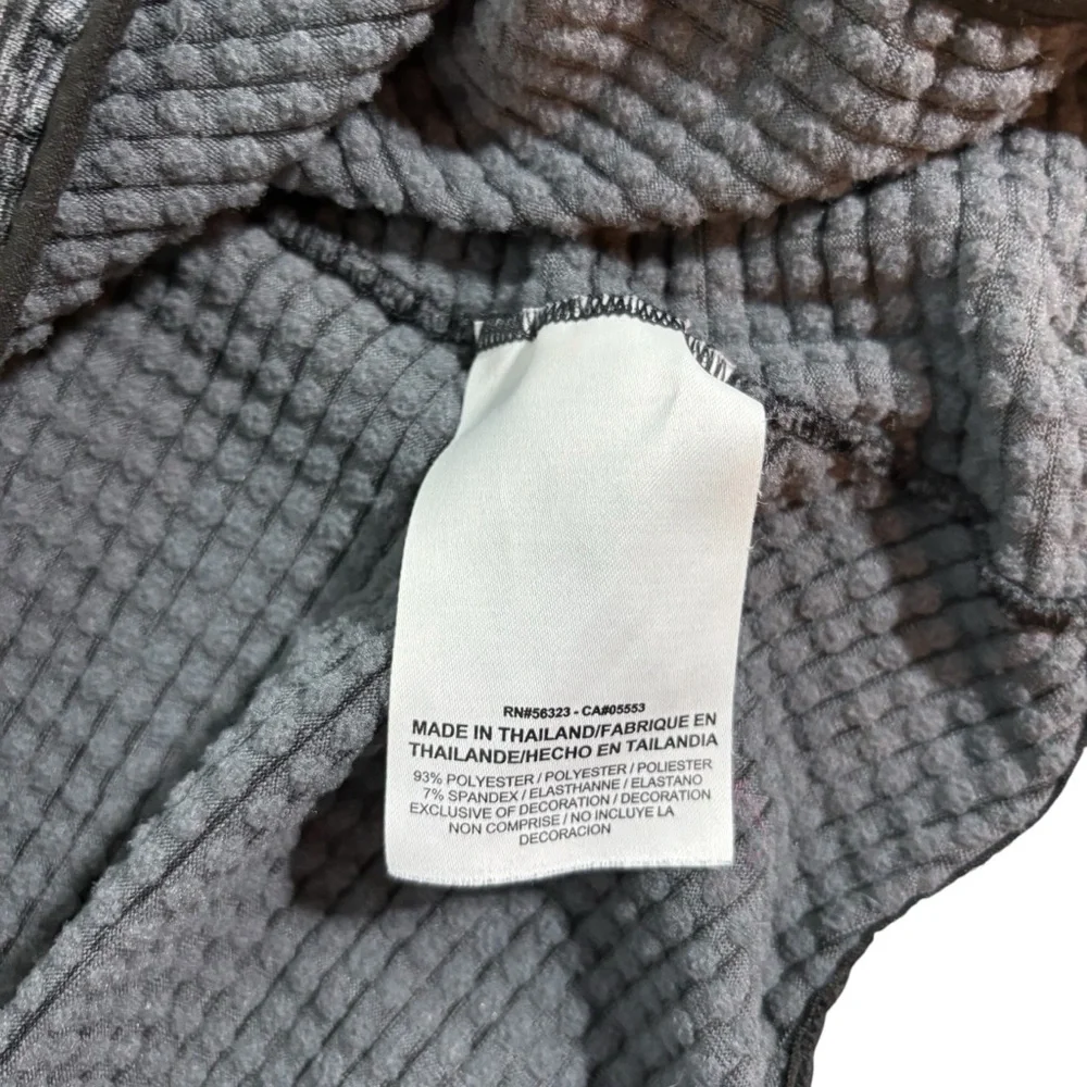Nike Dri-FIT Element Half Zip Running Top Gray Space Dye Waffle Knit WomenM‎ #61